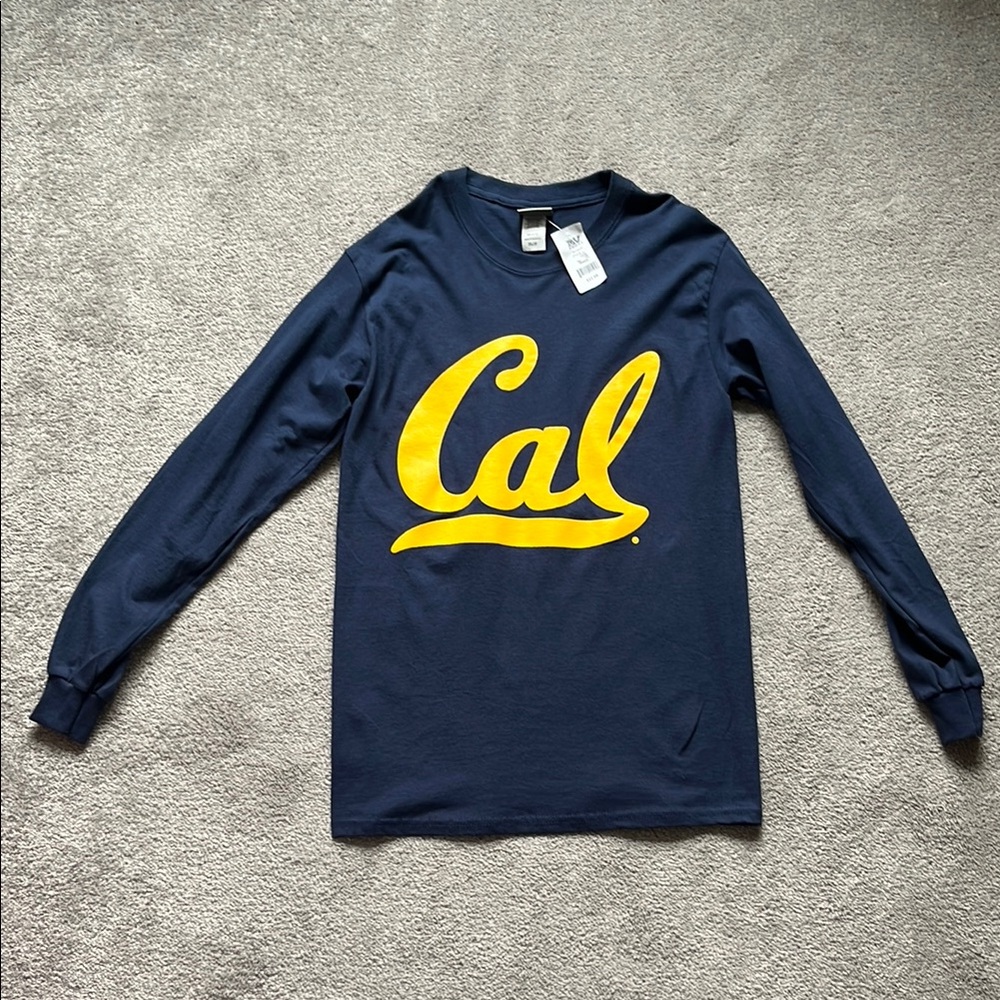 *BNWT* MV Sport Women’s Cal Long Sleeve Tee - Blue and Yellow